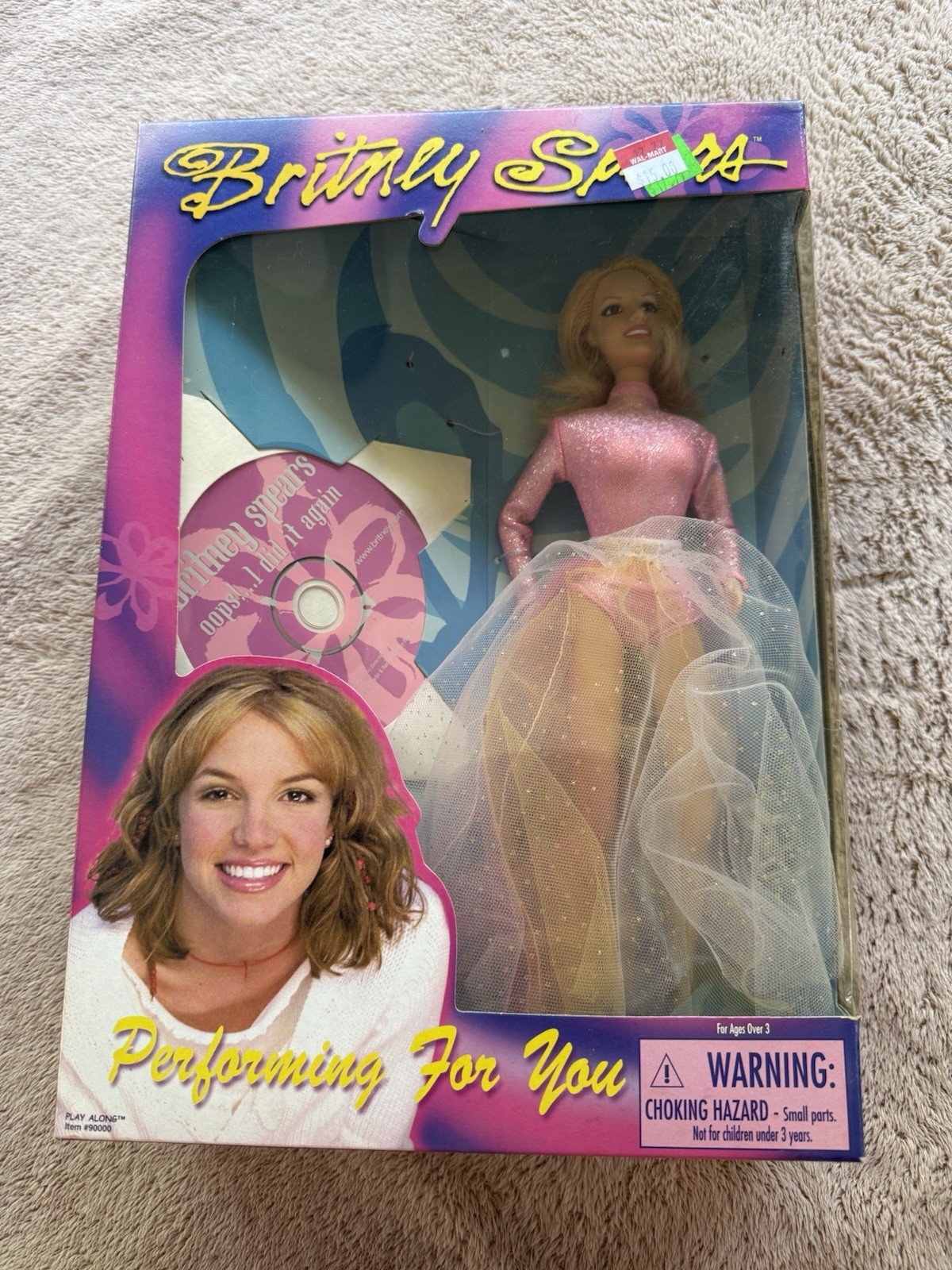 Brittany Spears Performing For You Doll 2000 Oops I Did It Again item 90000