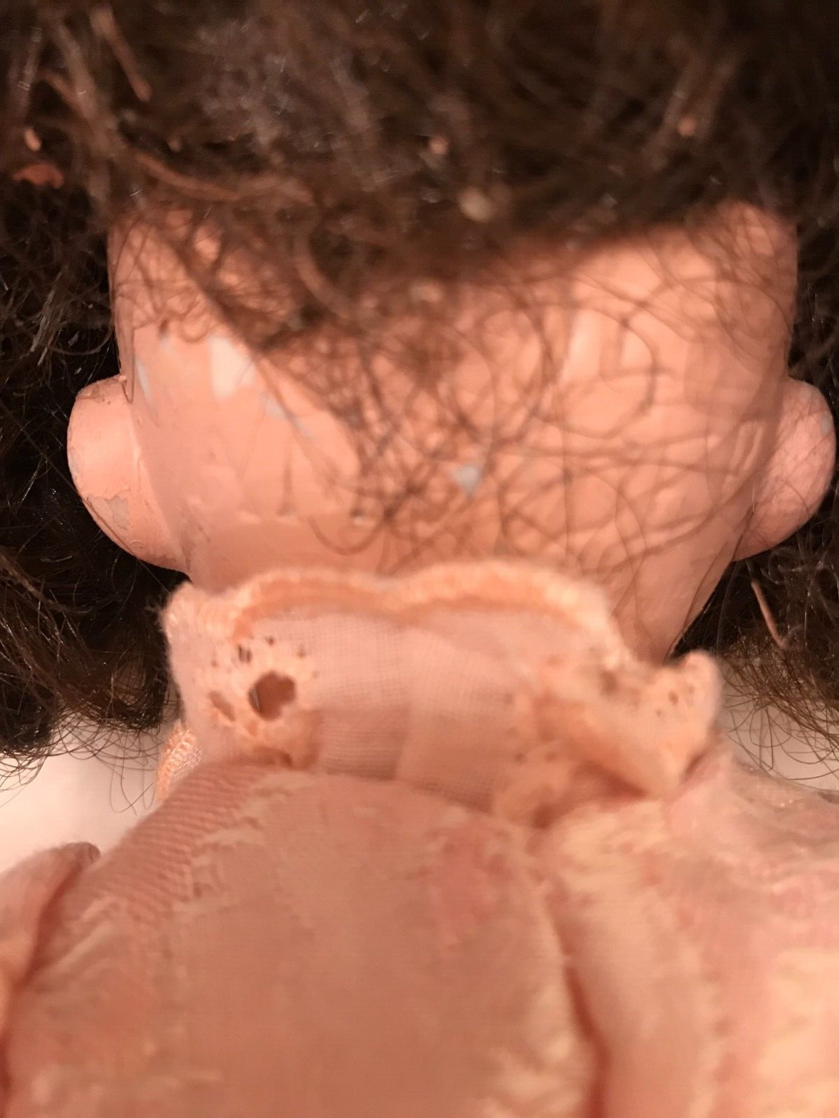 11 1/2″ Bisque socket Head doll Armand Marseille jointed handmade dress Seeley
