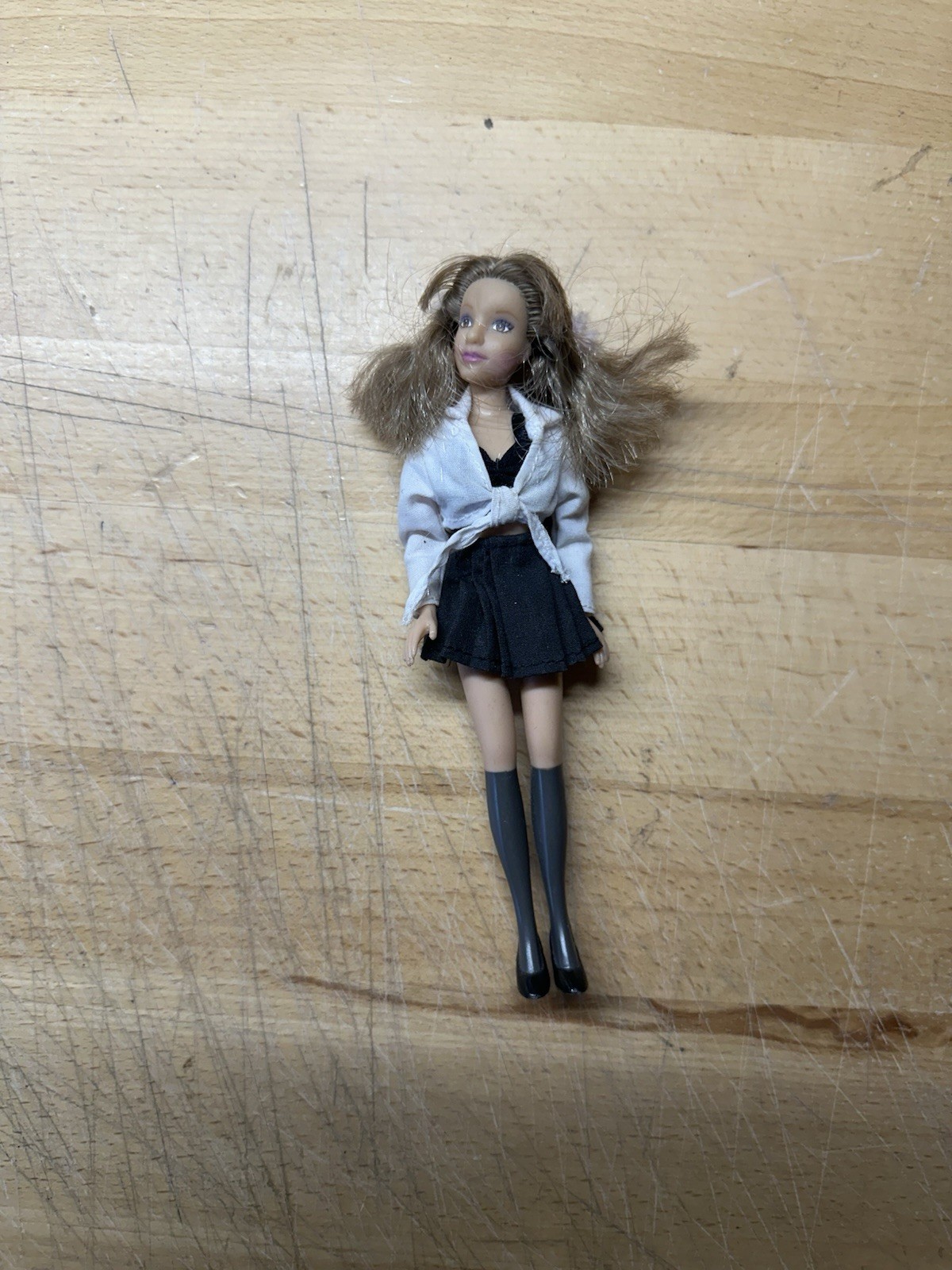 6” Britney Spears 2000 Play Along Doll Schoolgirl …Baby One More Time VTG