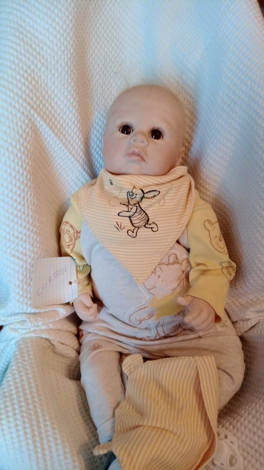 CORBIN reborn Bountiful baby Corbin nicely weighted to 6.72 lbs 21″ 53cm