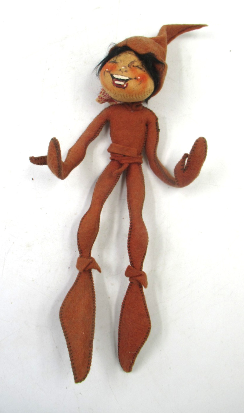 Vintage Annalee Pixie Elf Posable Mobilitee Doll 1963