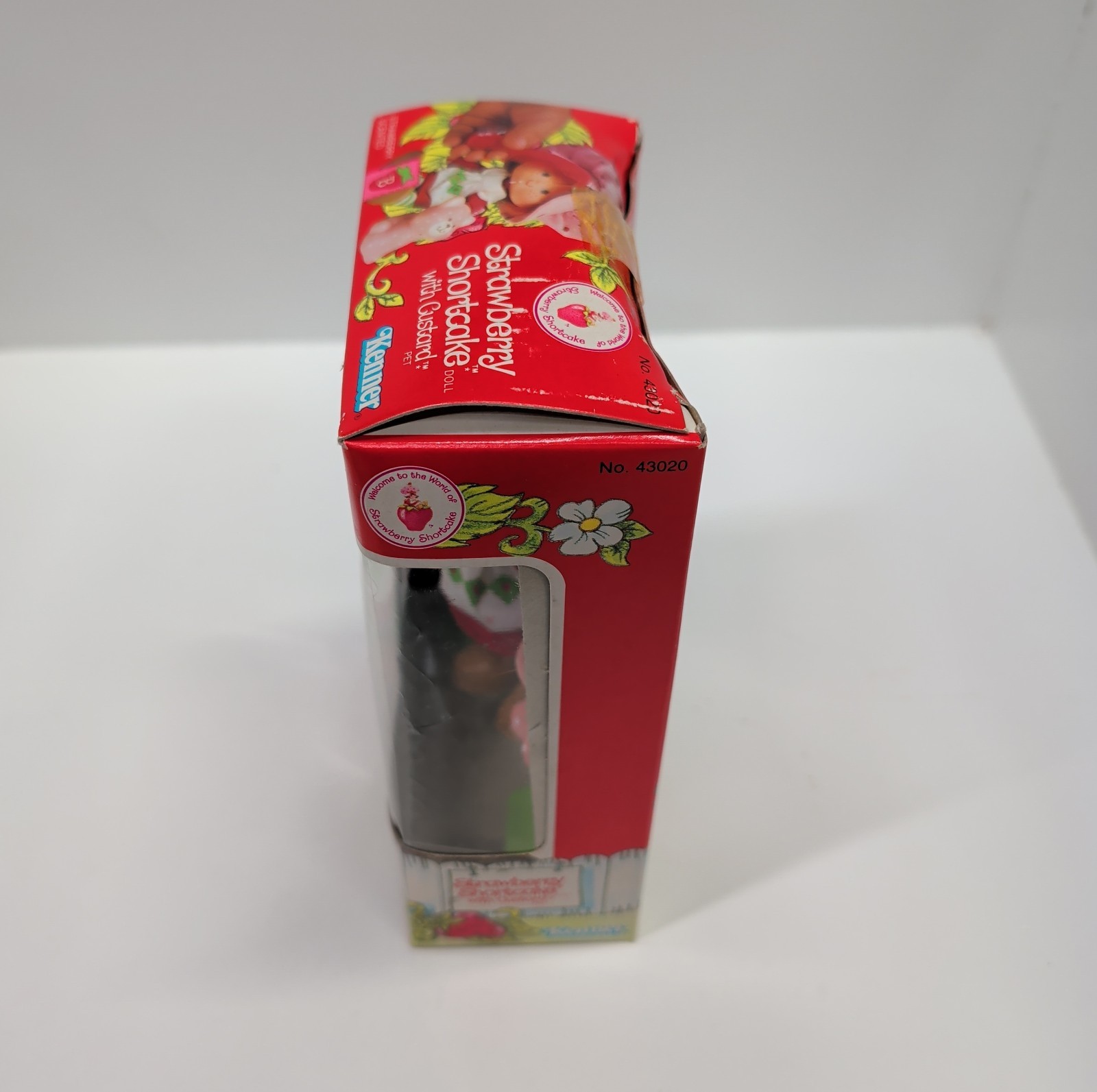Strawberry Shortcake Doll With Custard Cat 1982 Vintage Original Box #43020