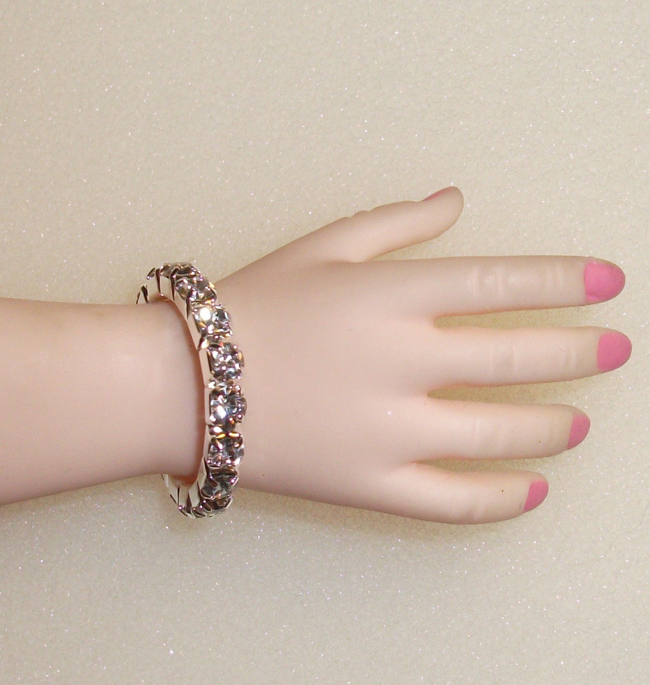 CISSY & similar FASHION doll Rhinestone BRACELET clear crystal diamond tennis