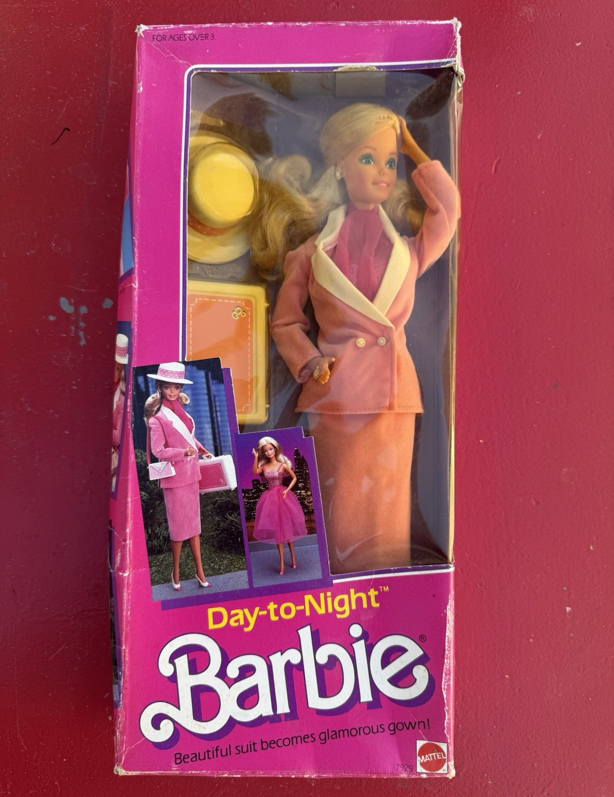 Mattel Day-to-Night Barbie 11 1/2in Fashion Doll 1984 Original Box, Clothes
