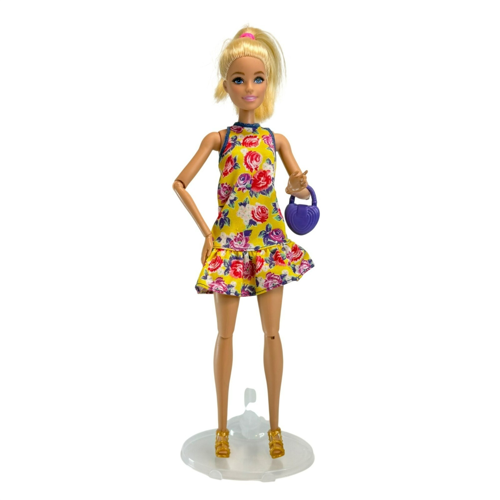Barbie Gymnastics Doll Articulated HRG52 S301 2024 Redressed in Sundress