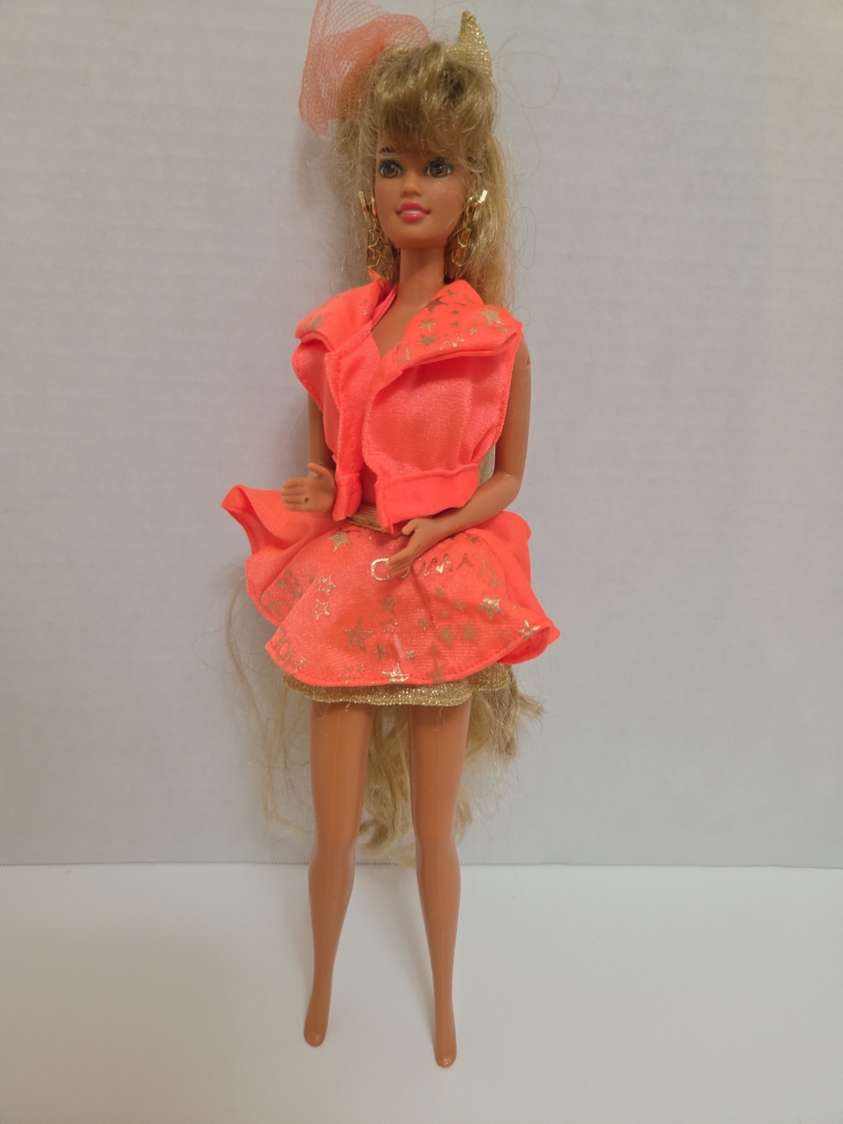 Vintage 1992 Mattel Hollywood Hair Barbie TERESA #2316 INCOMPLETE with CUT HAIR