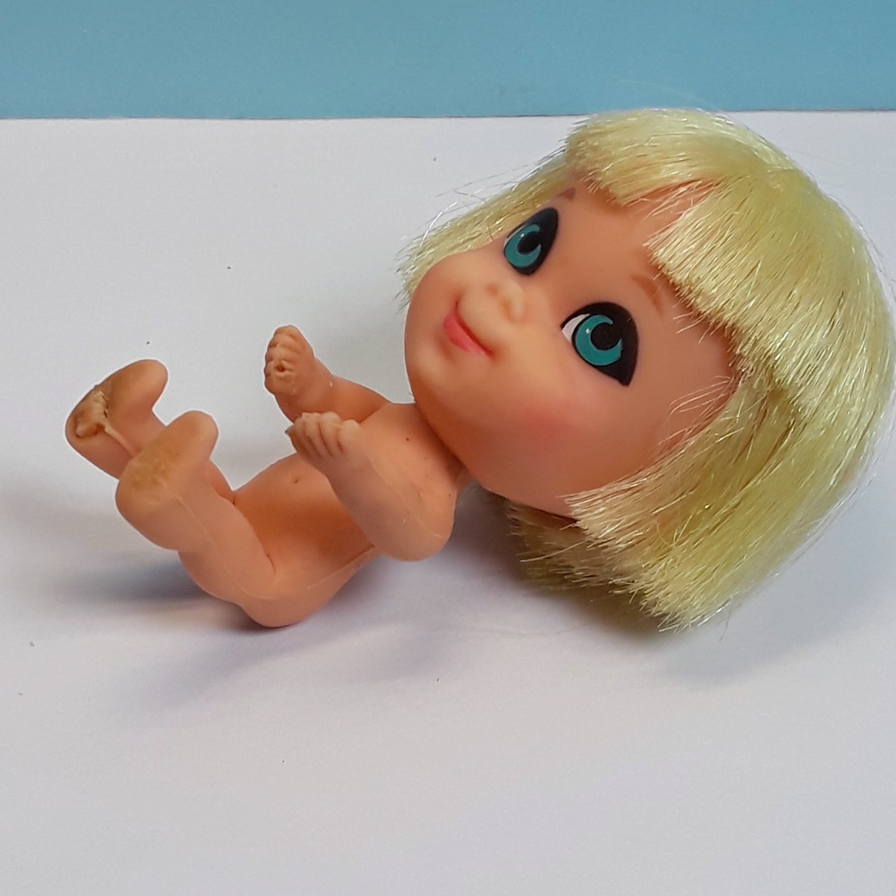Vintage Mattel Liddle Kiddles WINDY FLIDDLE Doll, Jumpsuit, Helmet, Airplane