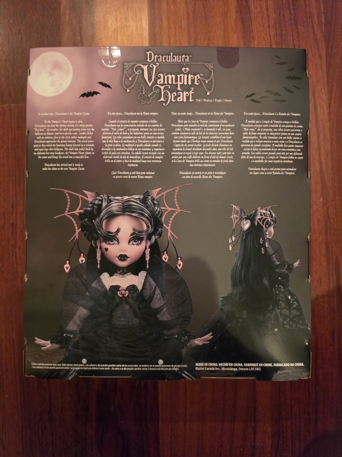 Monster High Draculaura Vampire Heart Doll