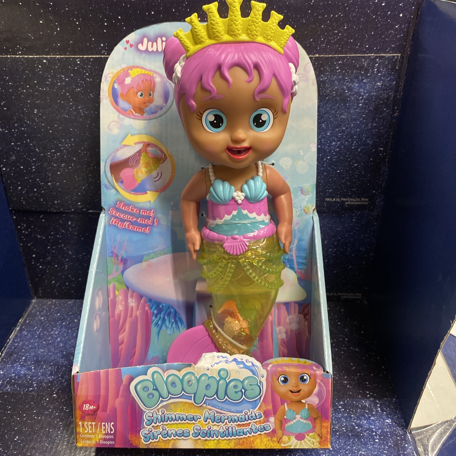 Bloopies Shimmer Mermaids Julia – Free Shipping 18m+