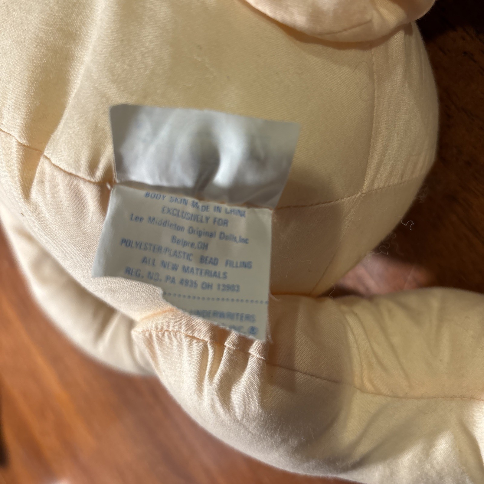 Lee Middleton Original 1992 Soft Vinyl 193/2000 Weighted Doll Brown Hair & Eyes
