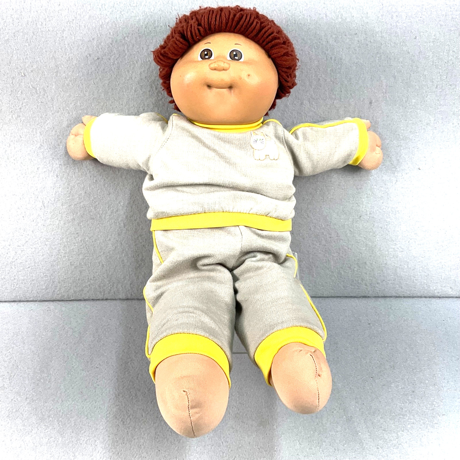 Cabbage Patch Doll Appalachian Art Coleco 1978 1982 Red Hair Brown Eyes Signed