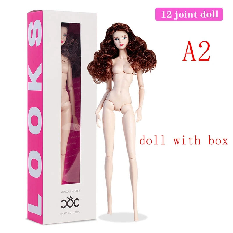 Fashion 12″ 1/6 BJD Doll Full Doll Figure Supermodel Princess Dolls Jointed Body