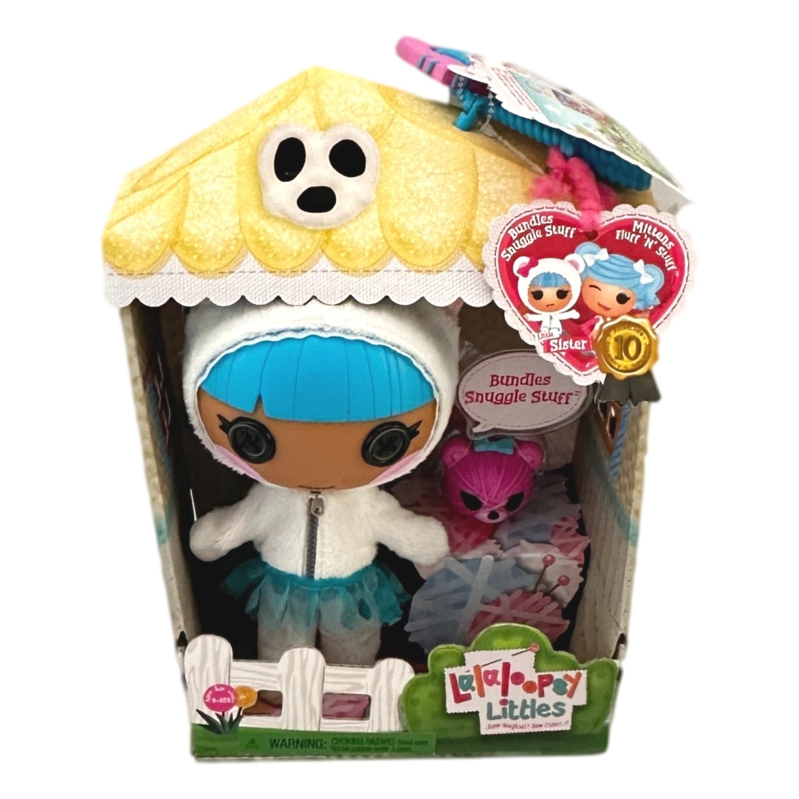 Snuggle Stuff Lalaloopsy Littles Bundles Doll 7 inch 10th Anniversary New