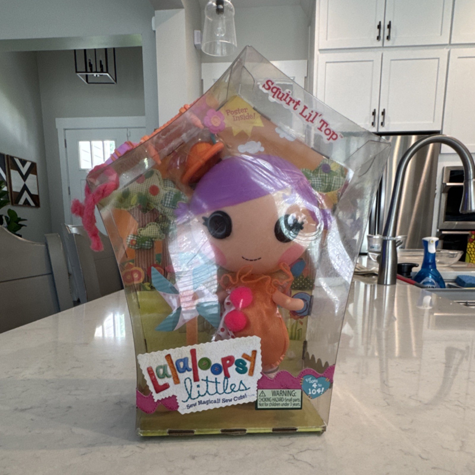 Lalaloopsy Littles Squirt Lil’ Top 5″ Play Doll in Original Opened Box