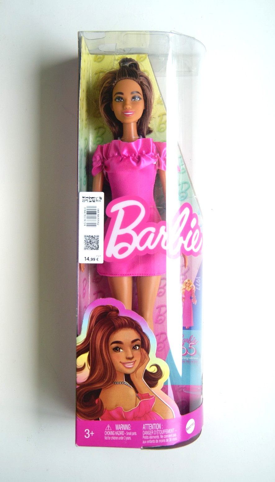 2023 Barbie Fashionista FBR37 HRH15 Doll #217! (From Spain’s El Corte Ingles!)