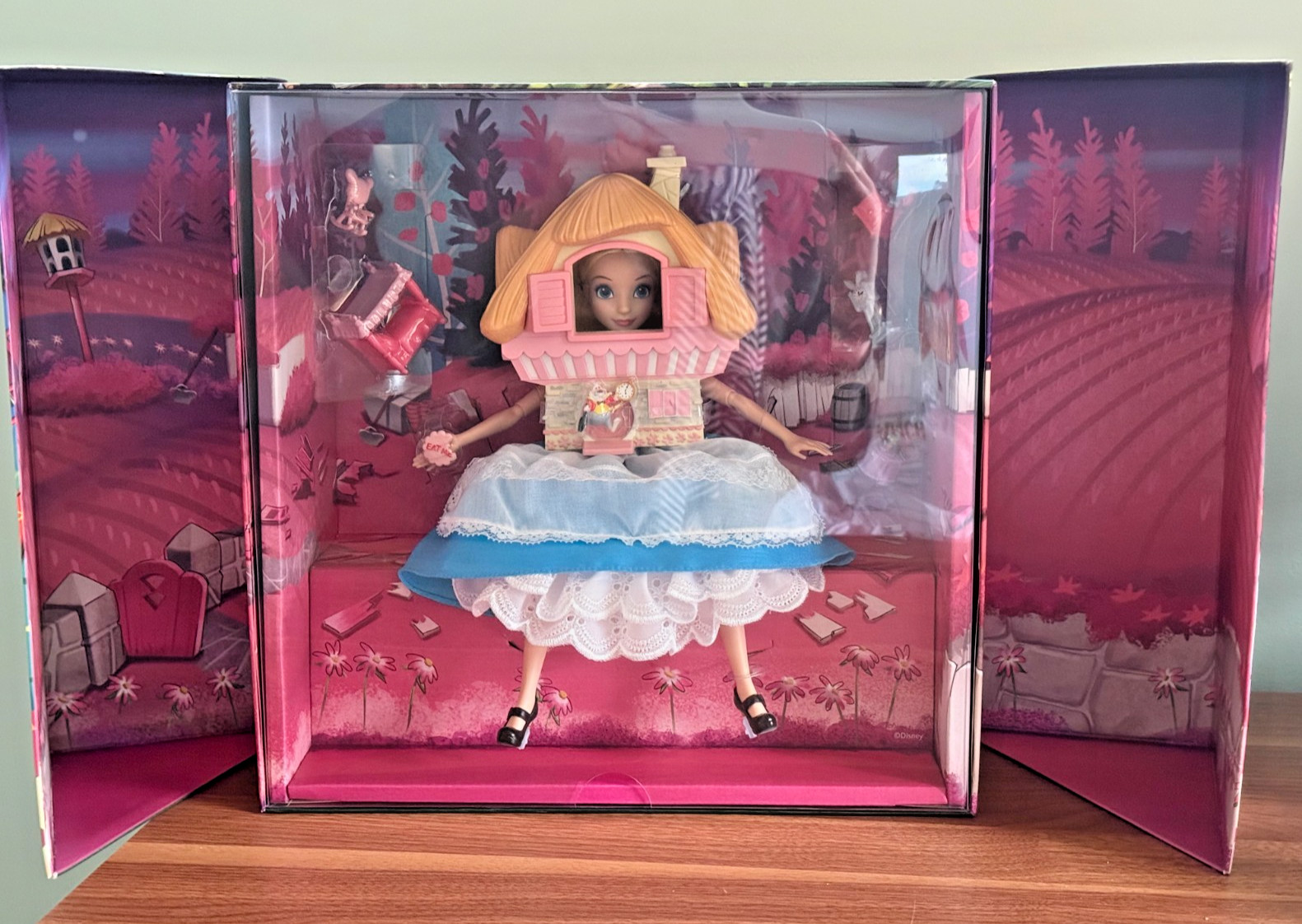 Disney Alice In Wonderland Collector Doll Mattel Creations 100 Years SOLD OUT
