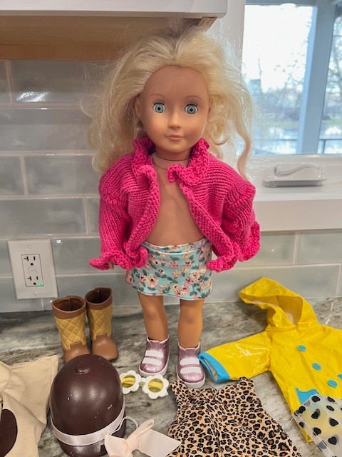 Our Generation Doll With Several Accessories