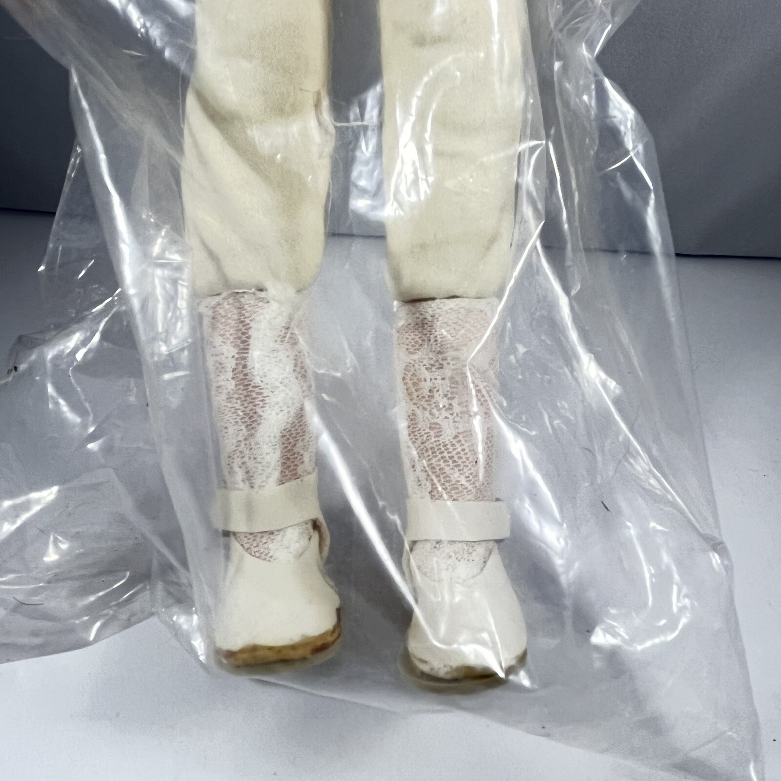 Vintage Just For Keeps Doll, 13″, Blue Eyes, Blonde Hair Braided Pigtails, 1991