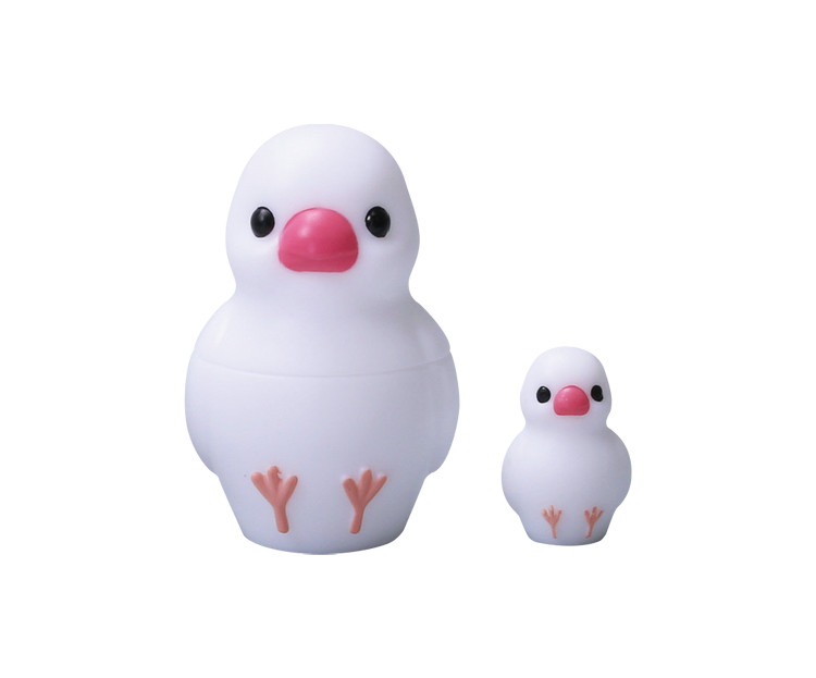 Mini Matryoshka Bird Nesting Doll Mystery Capsule Japanese Toy 1 Random Figure