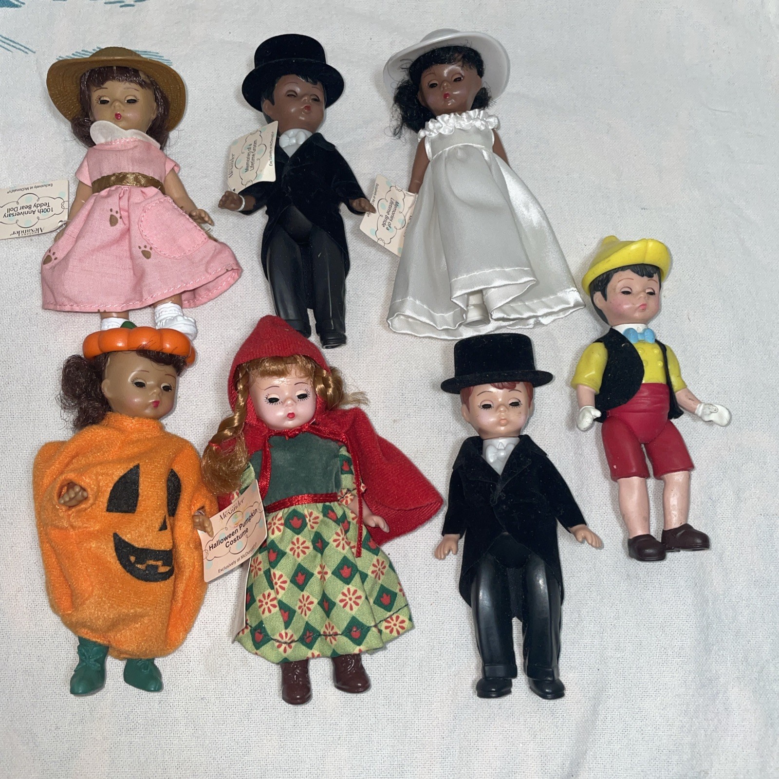 Lot Of 7 McDonald’s MADAME ALEXANDER DOLLS