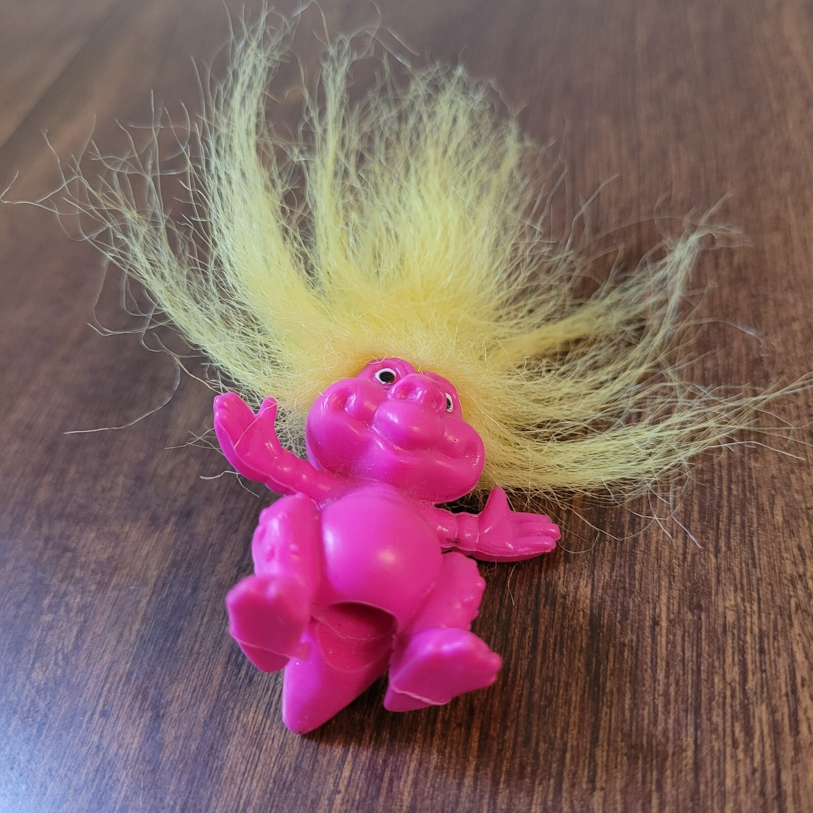 Vintage Troll Dinosaur Creature Pencil Topper 1990s