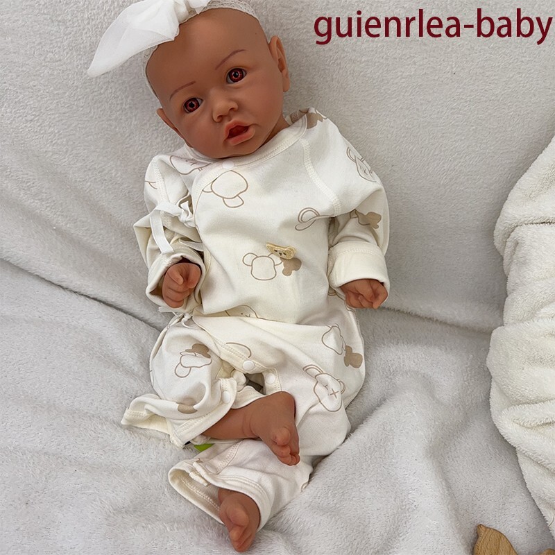 19.88” solid silicone doll silicone reborn doll silicone girl doll toys gifts