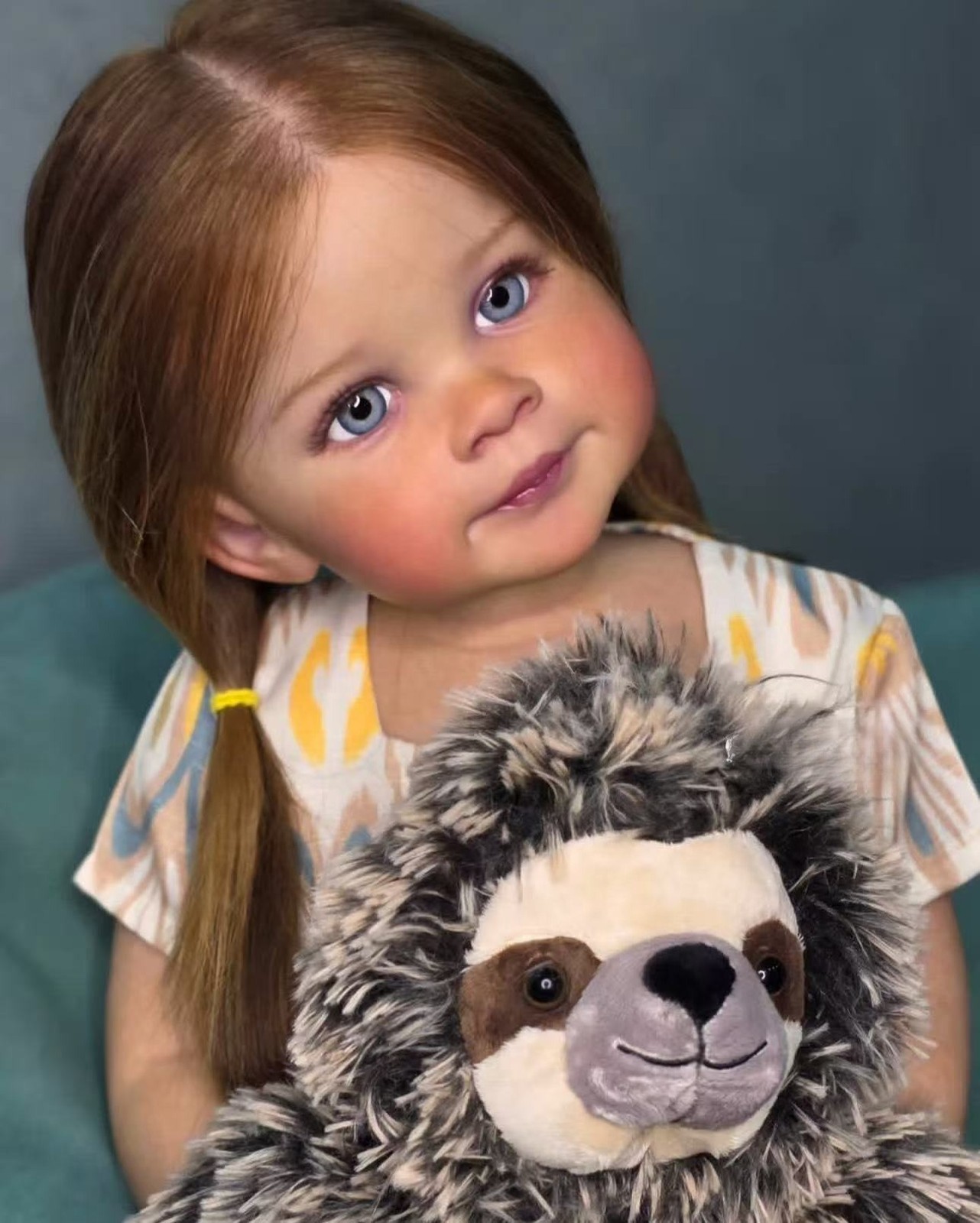 30in Unassemble Pretty Toddler Girl Reborn Baby Doll Kits Realistic Painted Gift