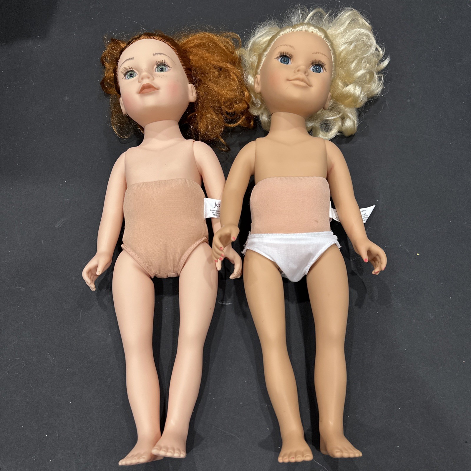 Journey Girl Dolls Lot Of 2 Nude Blonde And Redhead – See Description