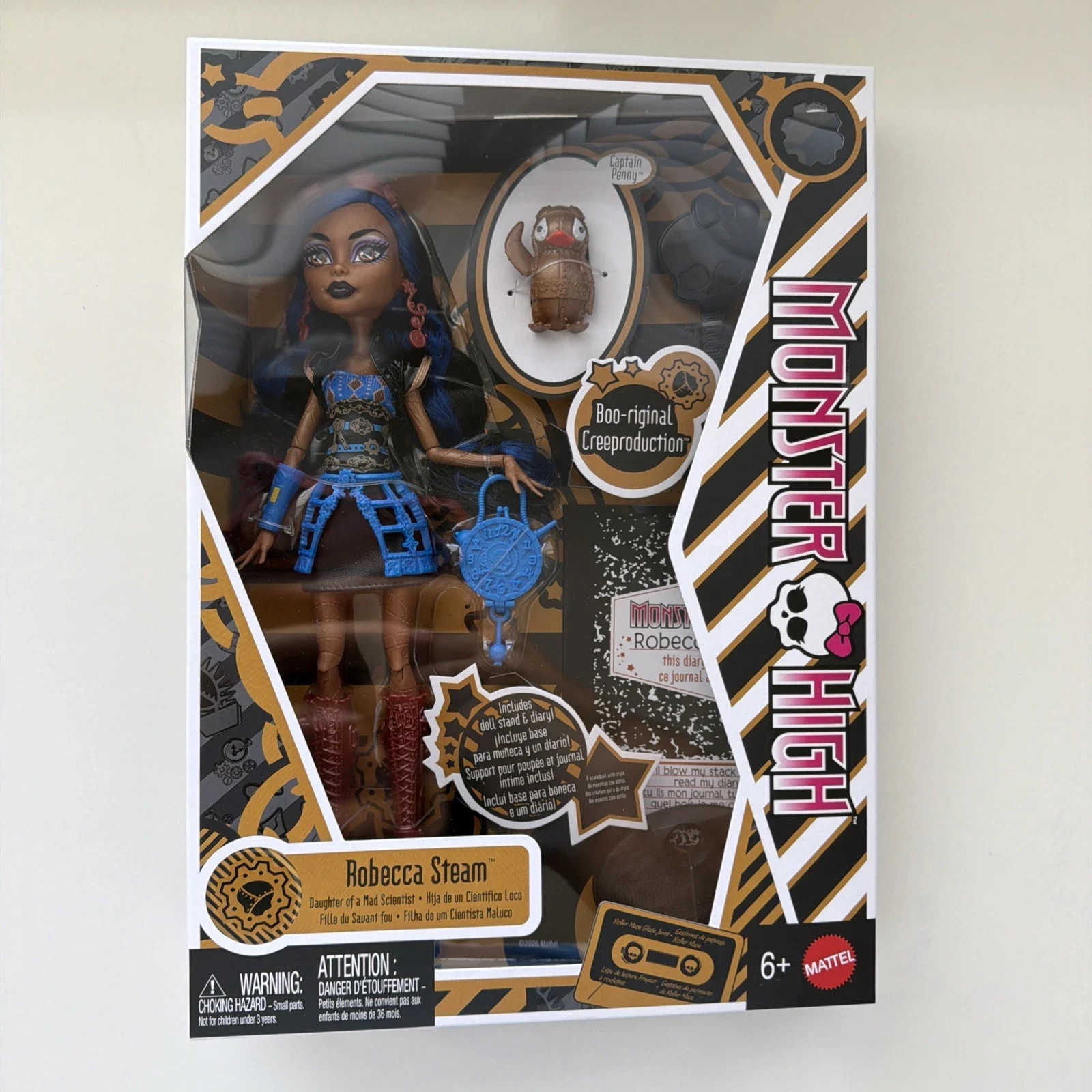 Monster High 2026 Creeproduction Wave 4 Fashion Doll ROBECCA -In Hand -Fast Ship