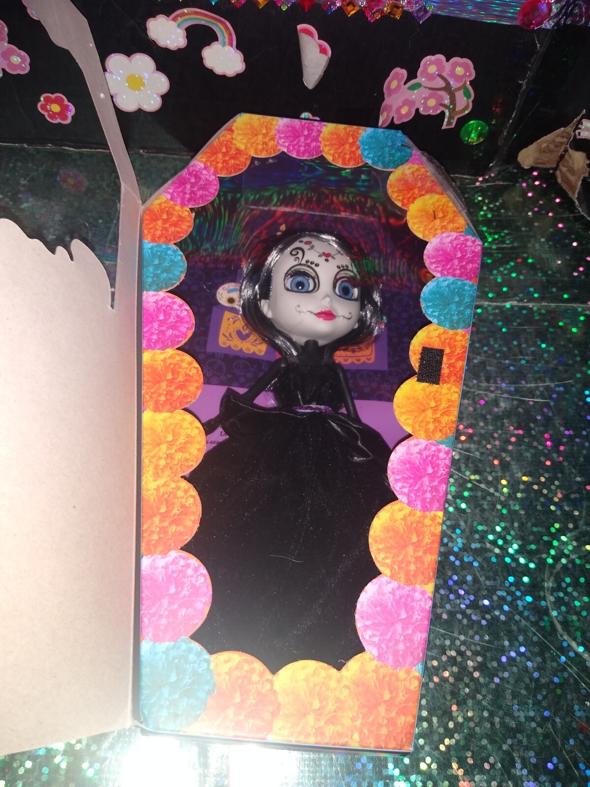 ?Happy Line Ltd. / Halloween Little Bebops “Dulce Catrina” ‘2022 11″ Girl Doll!