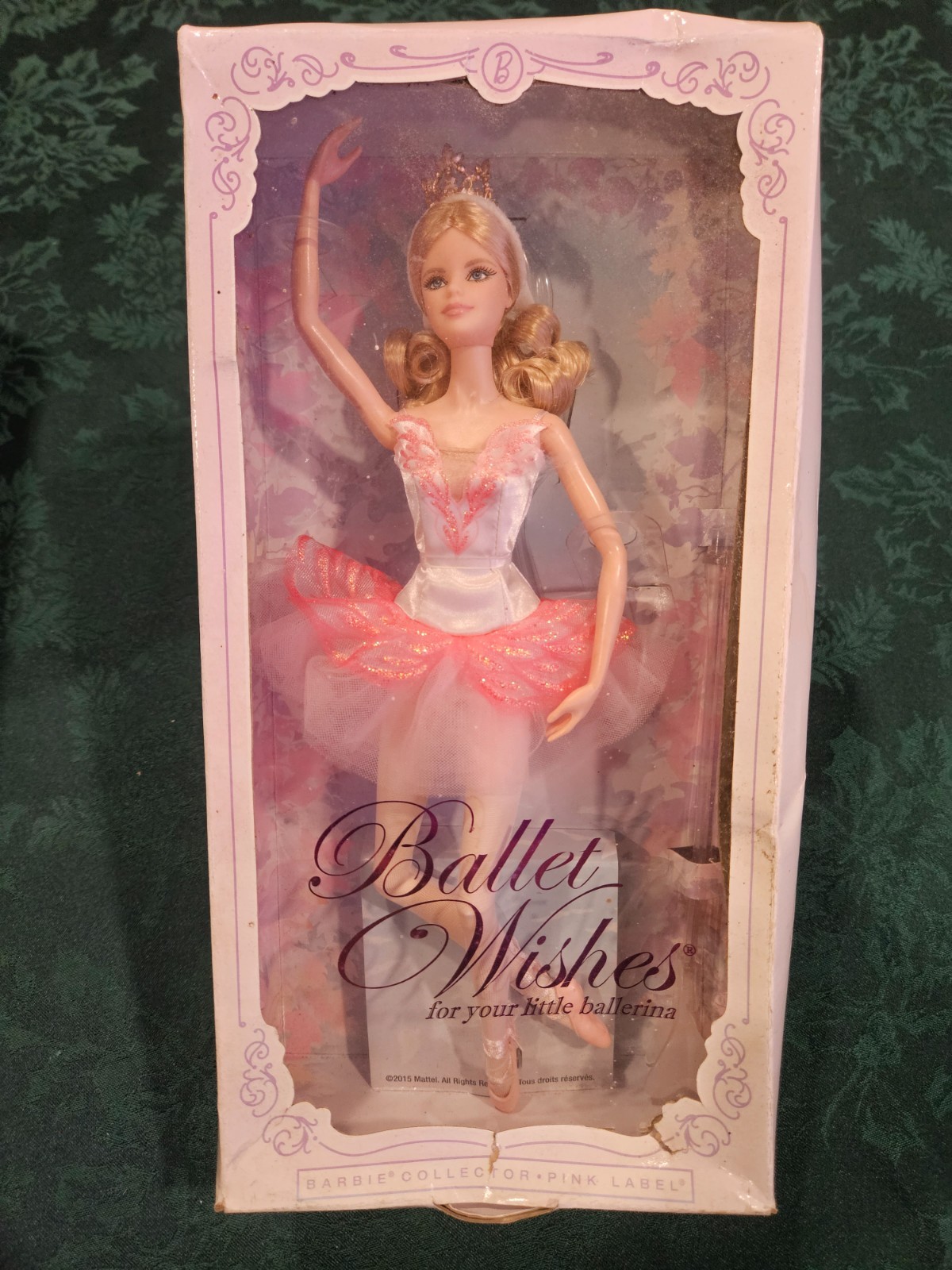 2016 Mattel Barbie Collector Ballet Wishes Doll New