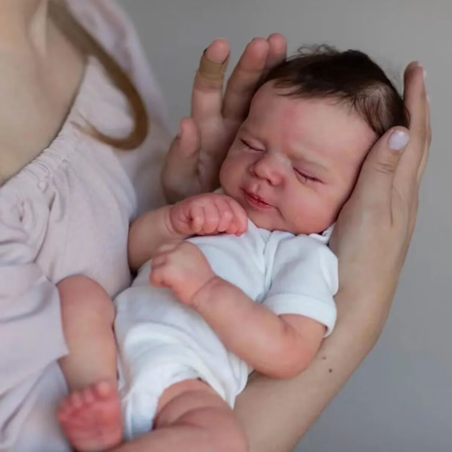 18″ Girl Reborn Baby Dolls Vinyl Full Body Realistic Newborn Adorable Lifelike