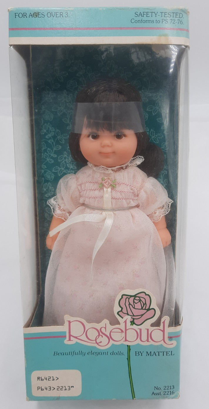 Mattel Rosebud 7″ Doll #2213 Vintage 1976 UNUSED IN BOX
