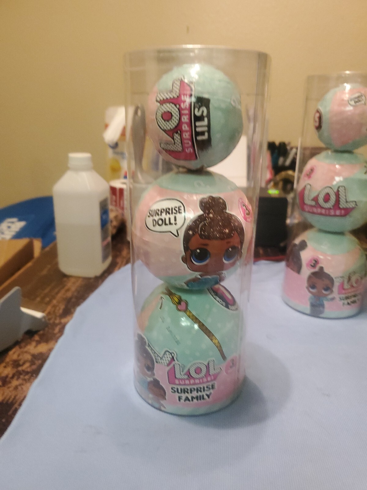 LOL Surprise Family Tots Miss Baby, Mr. Baby & Lil Sister Miss Baby 3-Pack