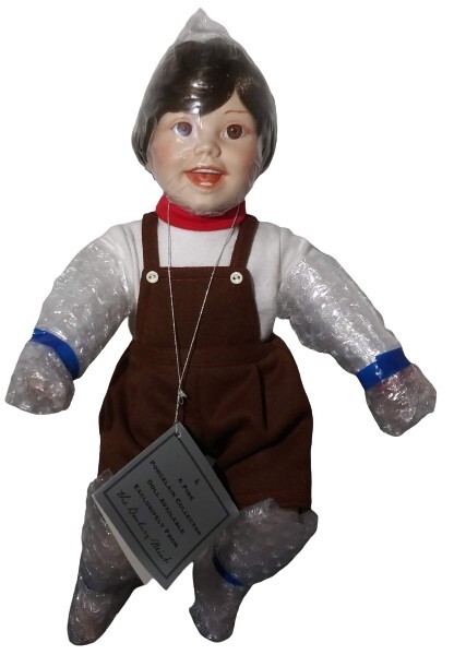 The Danbury Mint Jason by Judy Belle Boy Doll #A1777 Carousel Kids DOLL ONLY