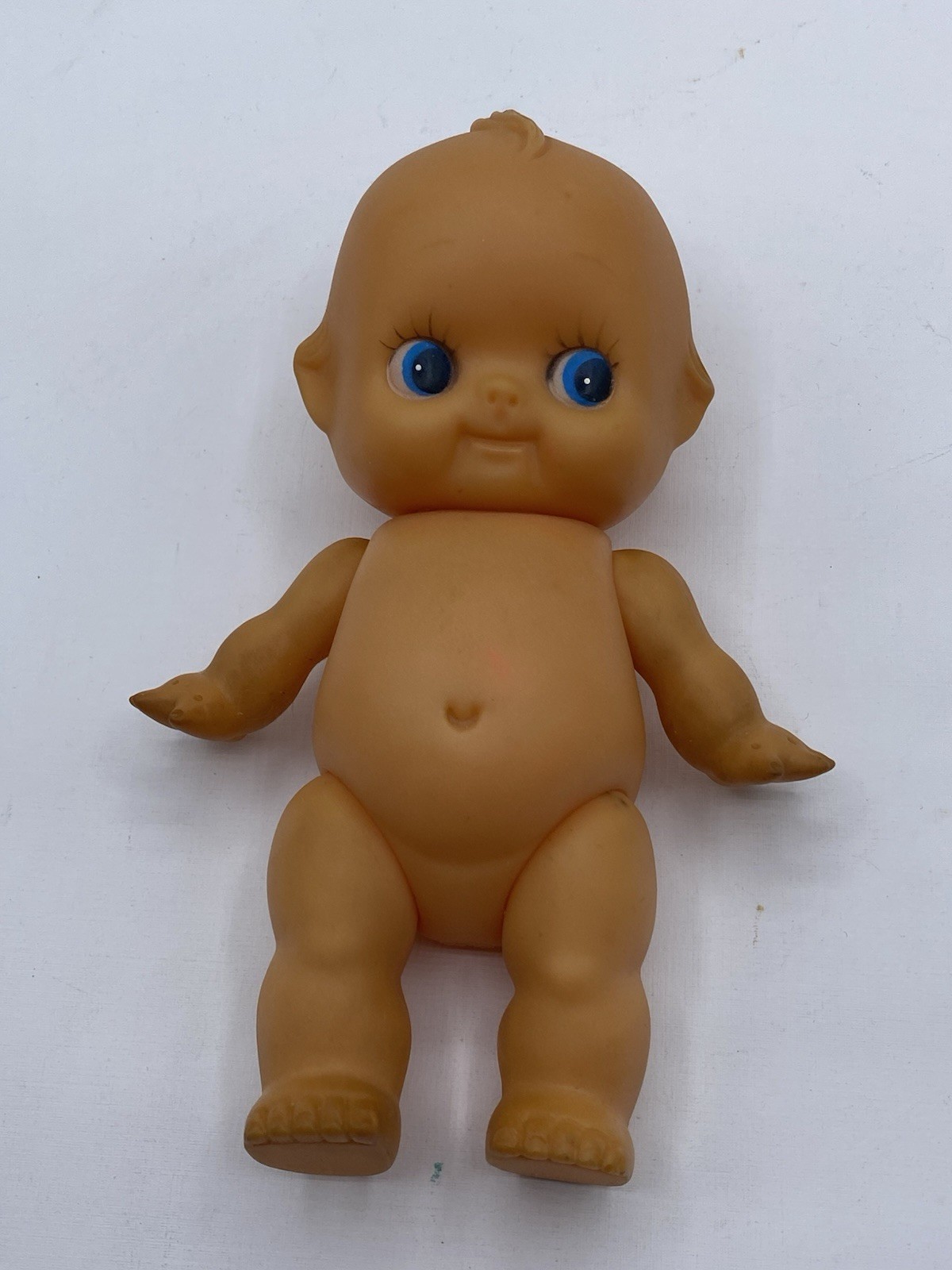 Kewpie Doll Soft Rubber Vinyl Made Baby Doll Jointed Vintage 7.5″ Made in Taiwan