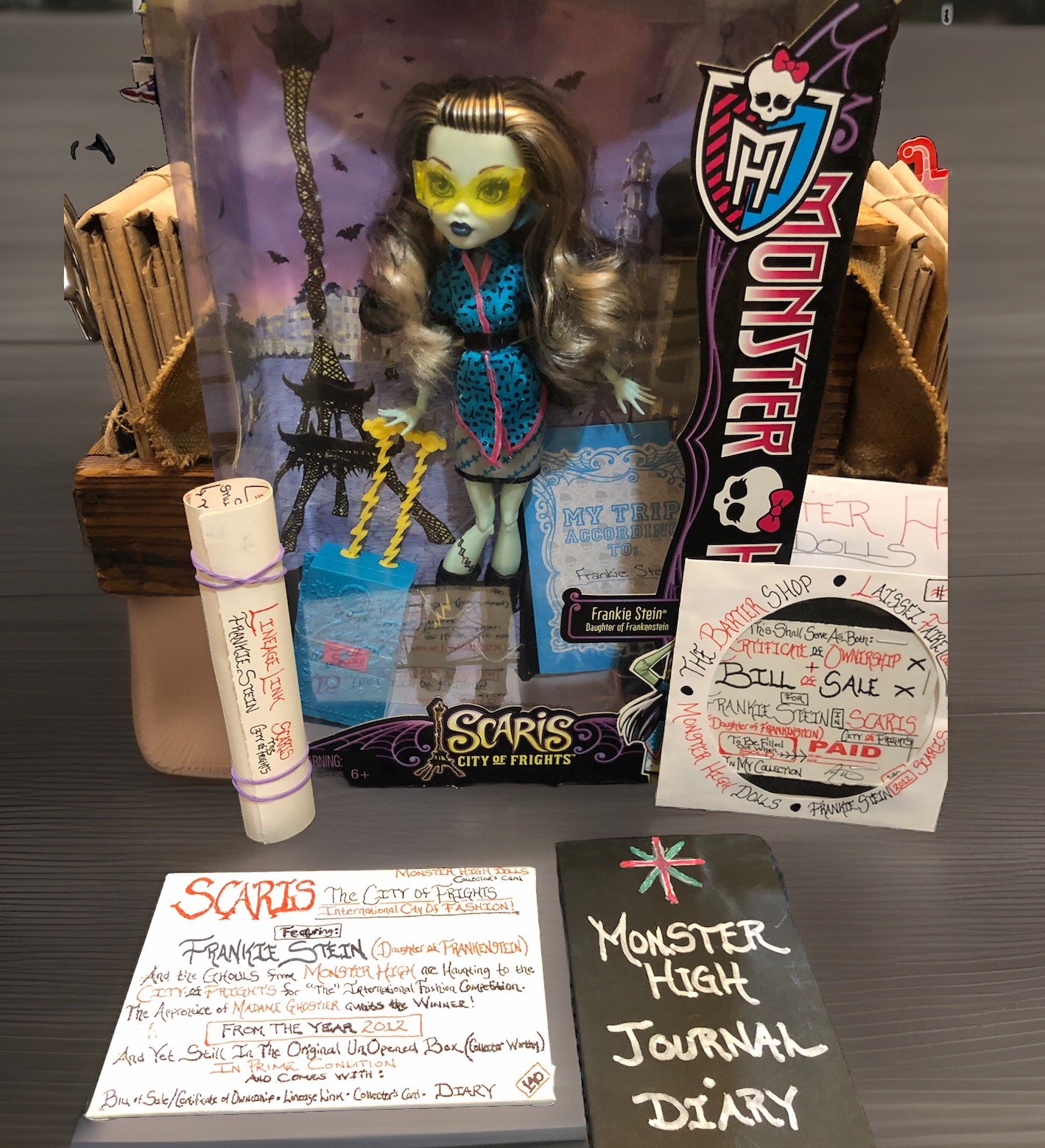 Monster High Doll. Frankie Stein-2012. In UnOpened Box! “Scaris-City Of Frights”