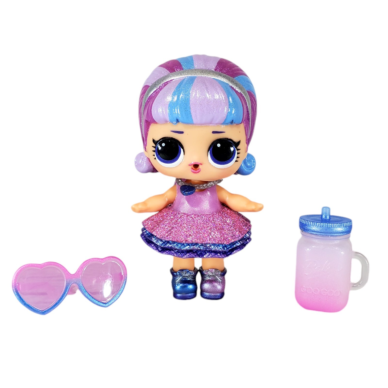 LOL Surprise Present February Violet Big Sister Doll Birthday Gift Rainbow Hair