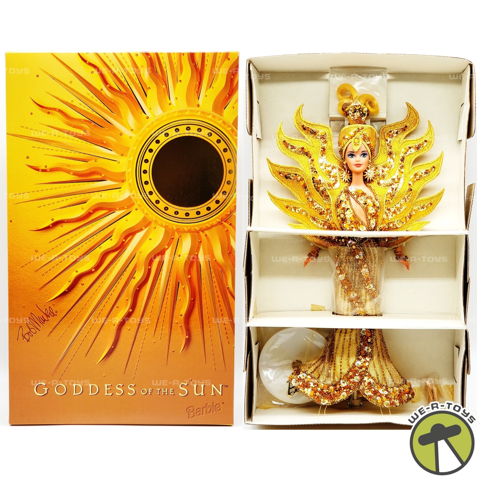 Goddess of The Sun Barbie Doll Bob Mackie 1995 Mattel 14056