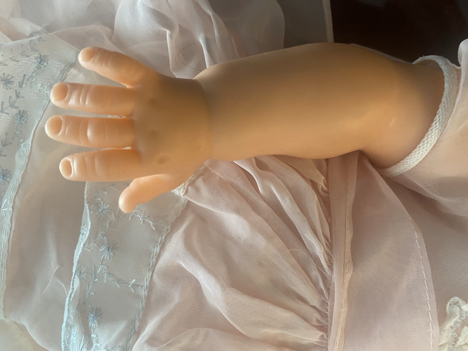 26” vinyl ( or rubber) doll, never handled. all original