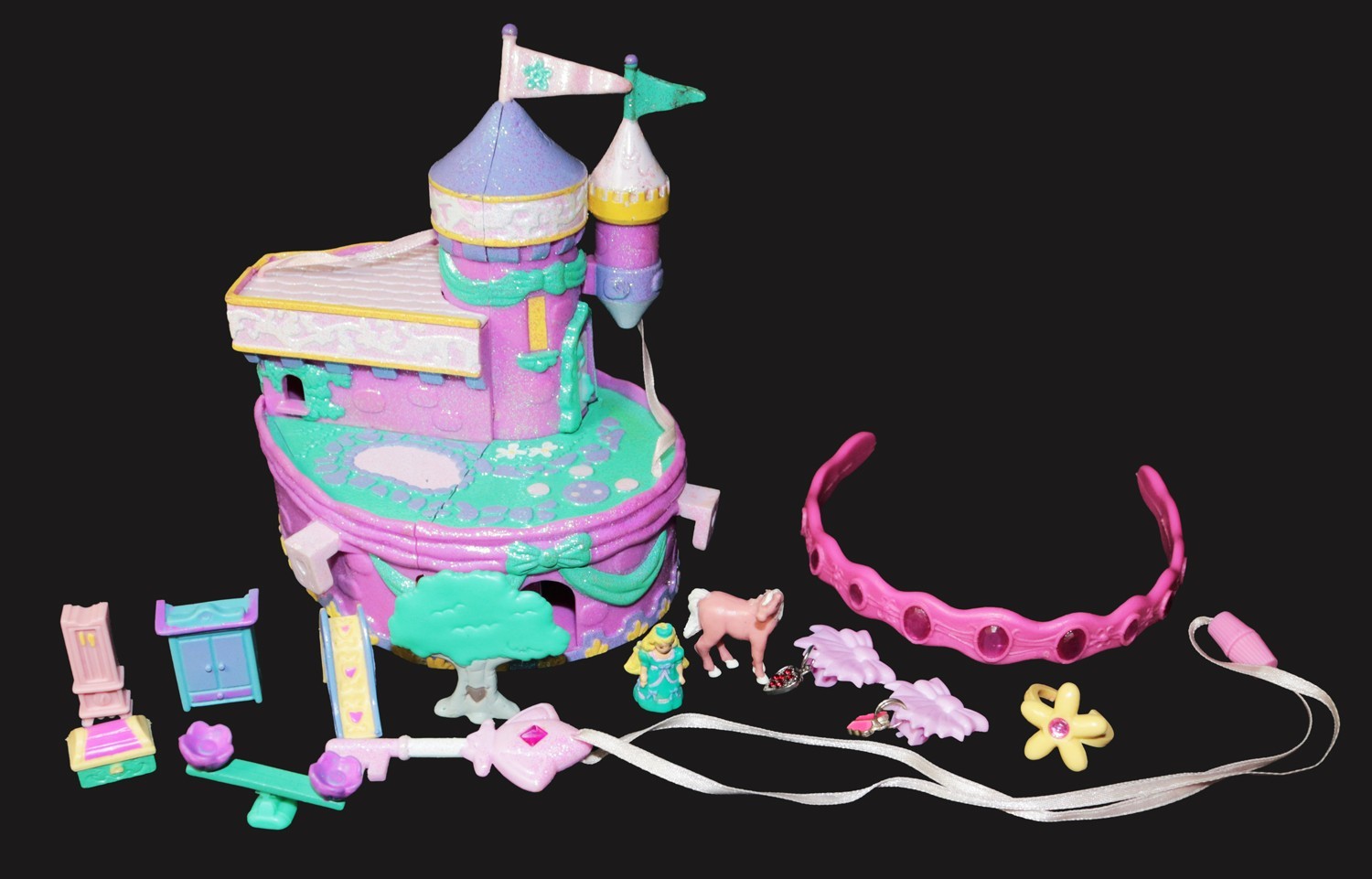 Trendmasters Starcastle 3 in 1 Salon Collection Jewelry Salon Castle ~ Clean