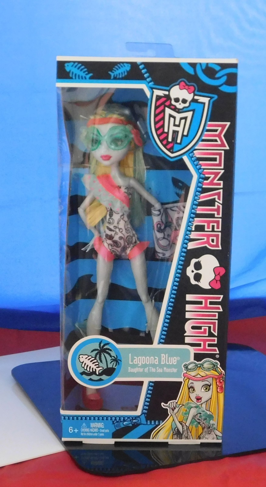 2013 Monster High SWIM CLASS Lagoona Blue Y7305 NIB