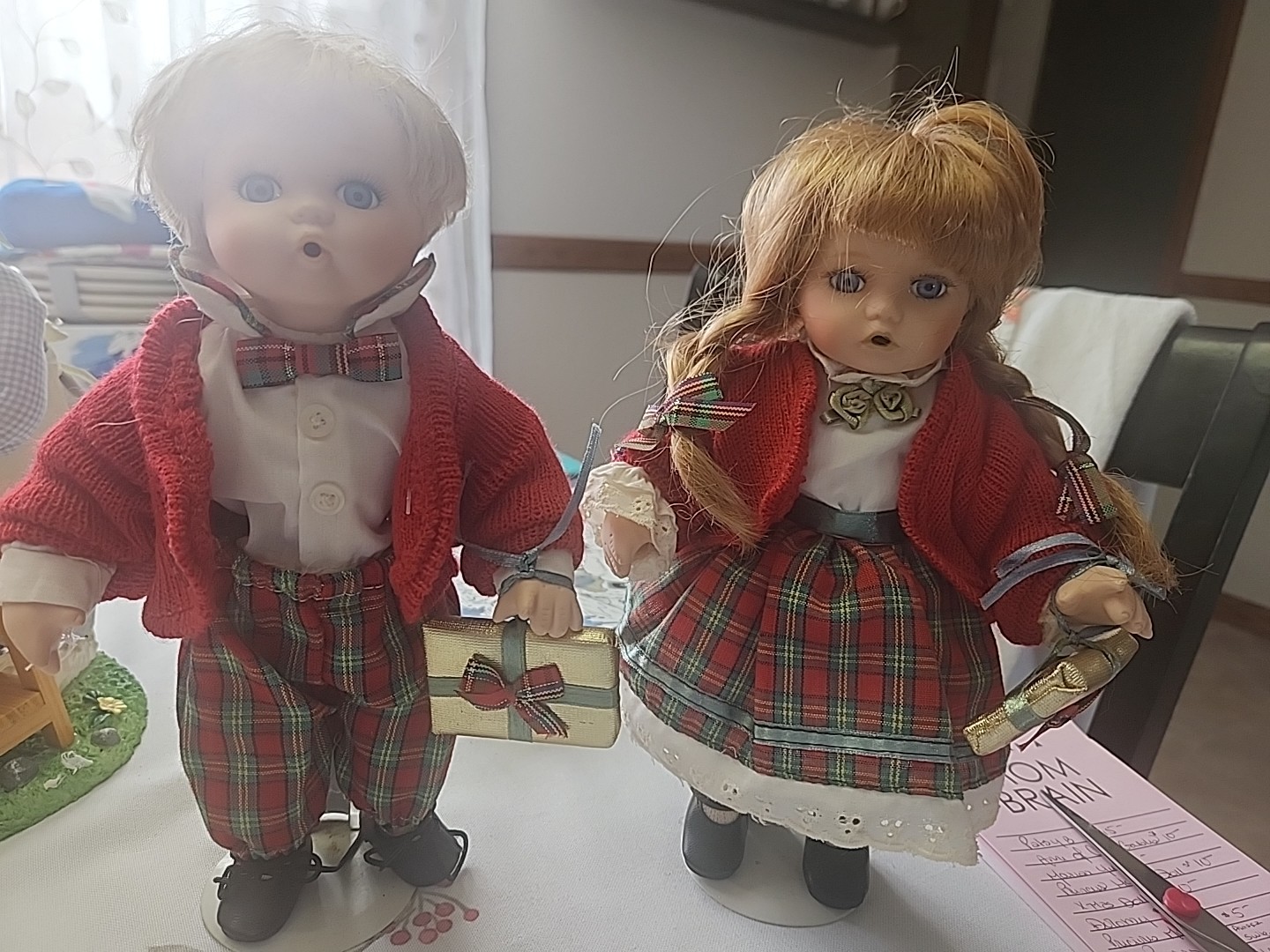 Seymour Mann Connoissuer Collection Maggie And Michael 11″ Dolls New