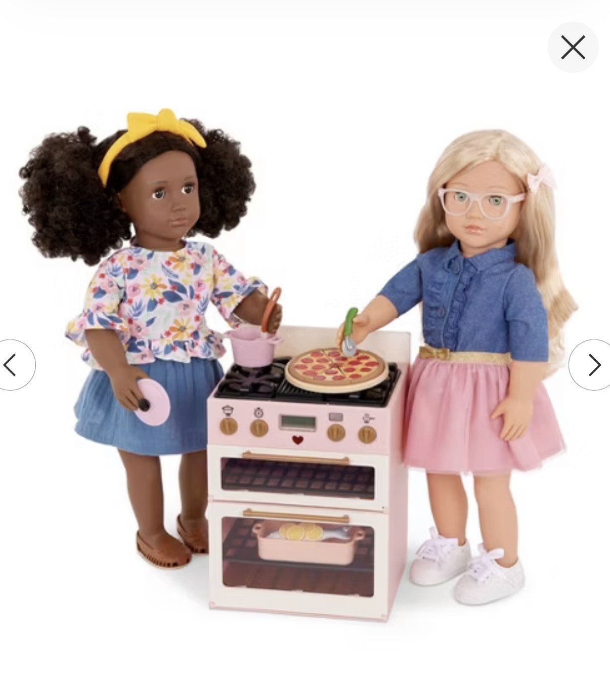 Our Generation 18” Doll Make And Bake Stove Pretend Kitchen Fits American Girl