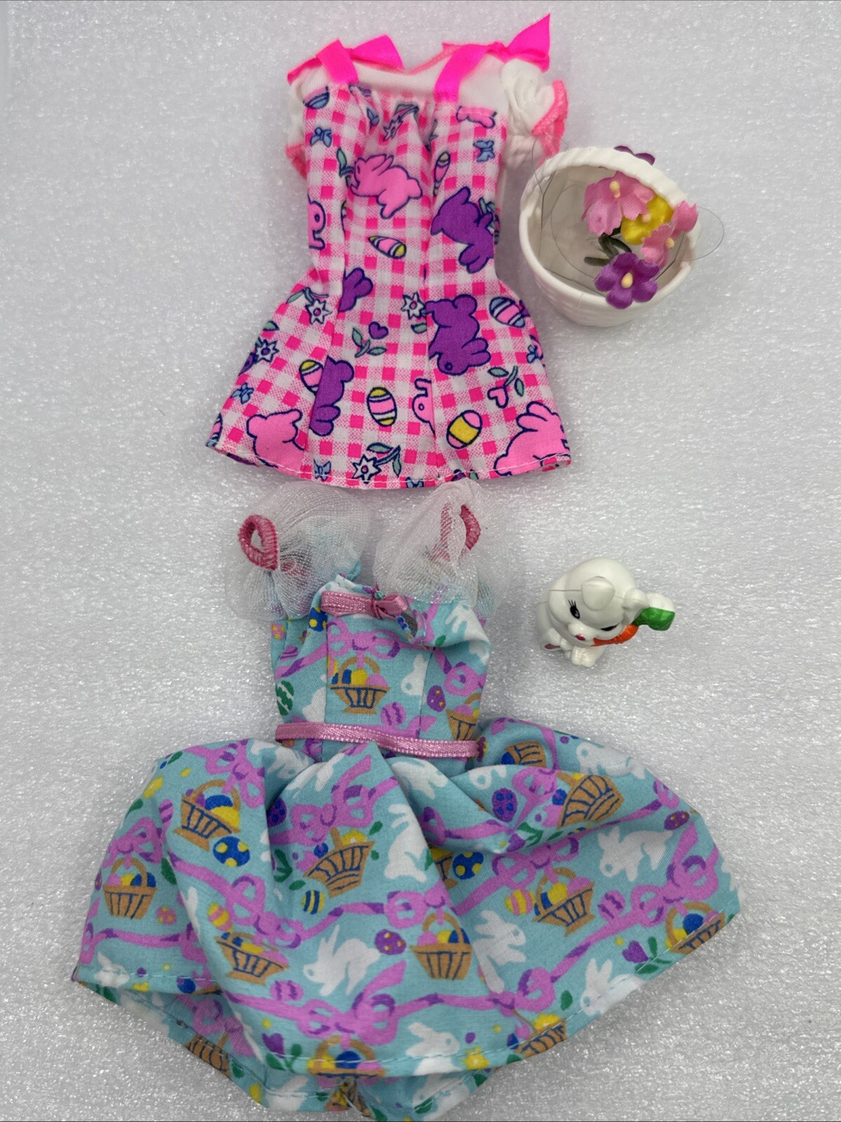 Mattel Special Edition Easter Basket Barbie Dresses 1995 & 1996