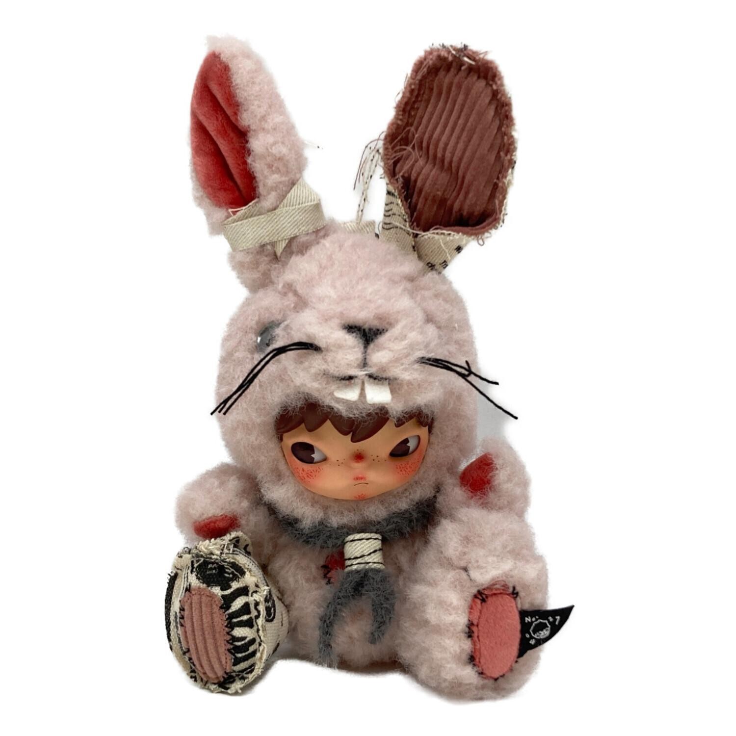 POP MART Hirono Little Hare Plush Pendant Excellent JAPAN