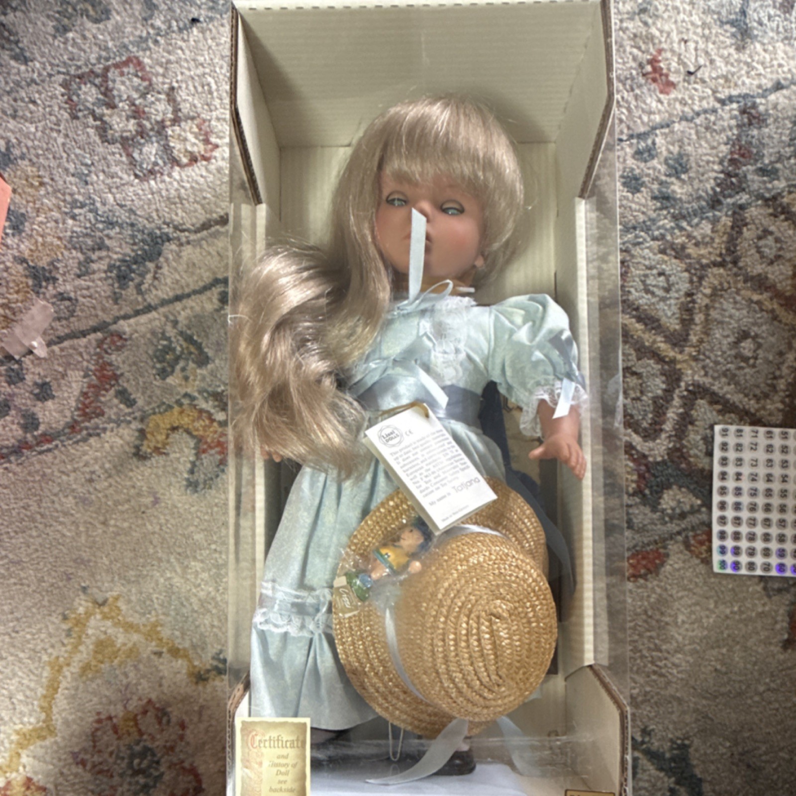 Lissi Dolls Tatjana Fashion Doll Limited Edition Made in West Germany with Box