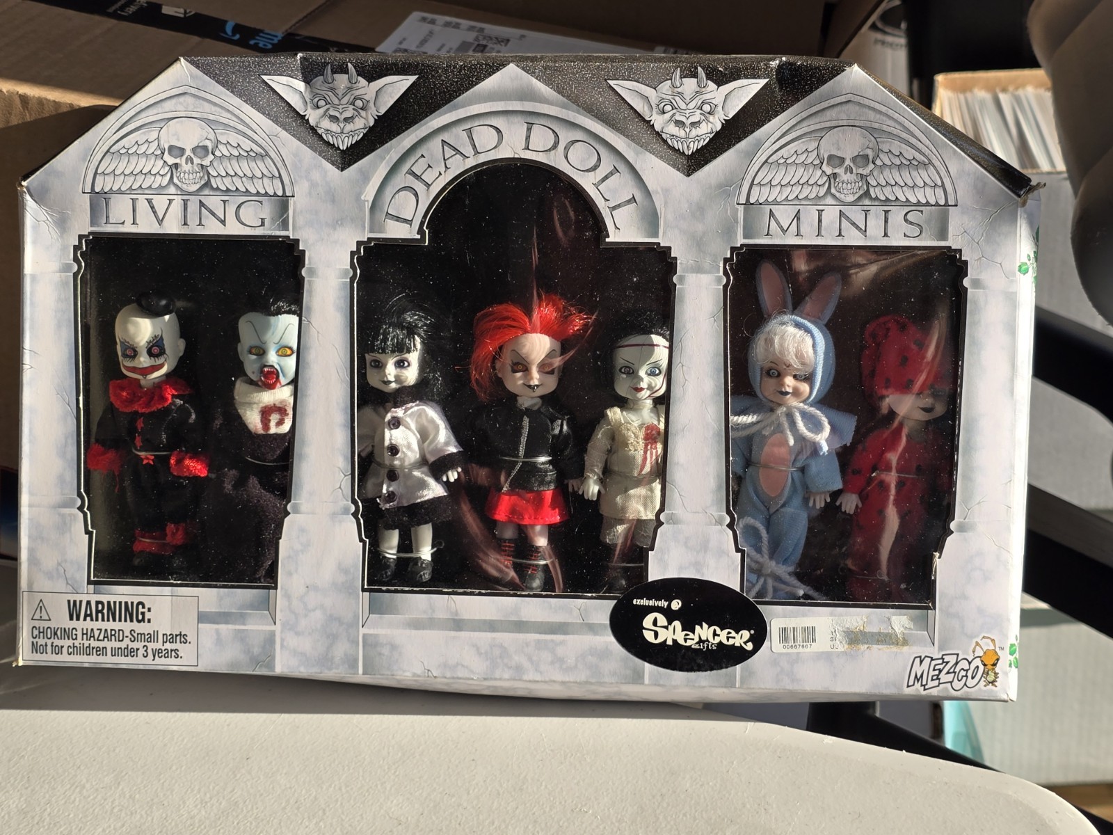 Mezco Horror LDD Living Dead Dolls Minis Mausoleum Box Set Series 2