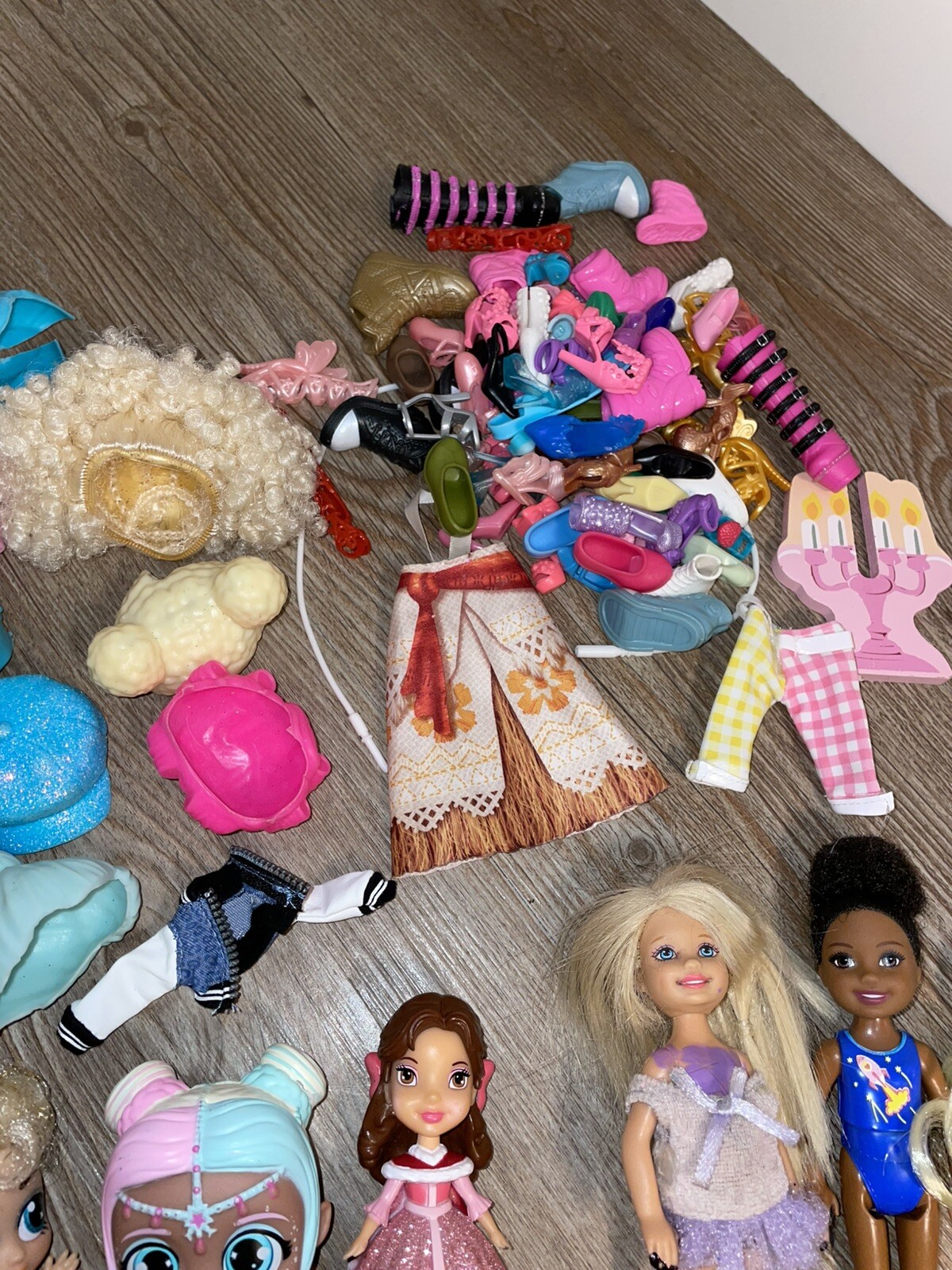 Random Doll Lot + Accessories, Clothes & More