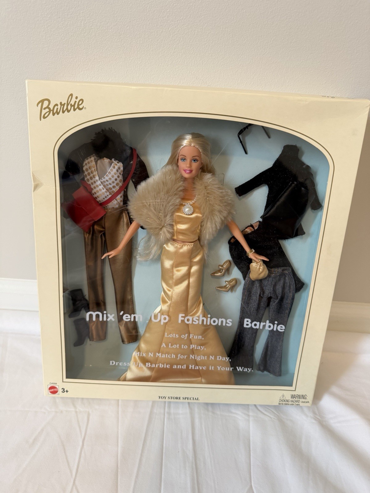 Barbie 2003 Mix-em Up Fashions Vintage Barbie Gift Set C4559 Mattel NRFB